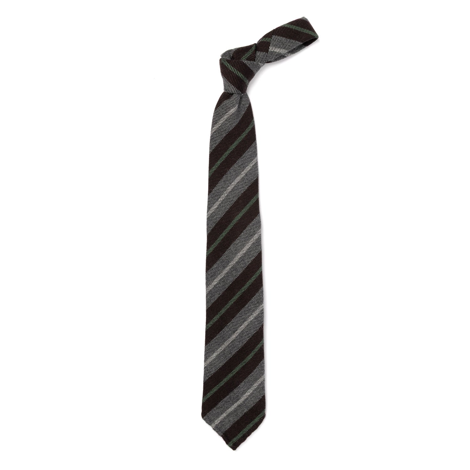 CA Archivio Storico: Tie "Nuovo Reggimento" made of Cashmere & Wool - hand-rolled